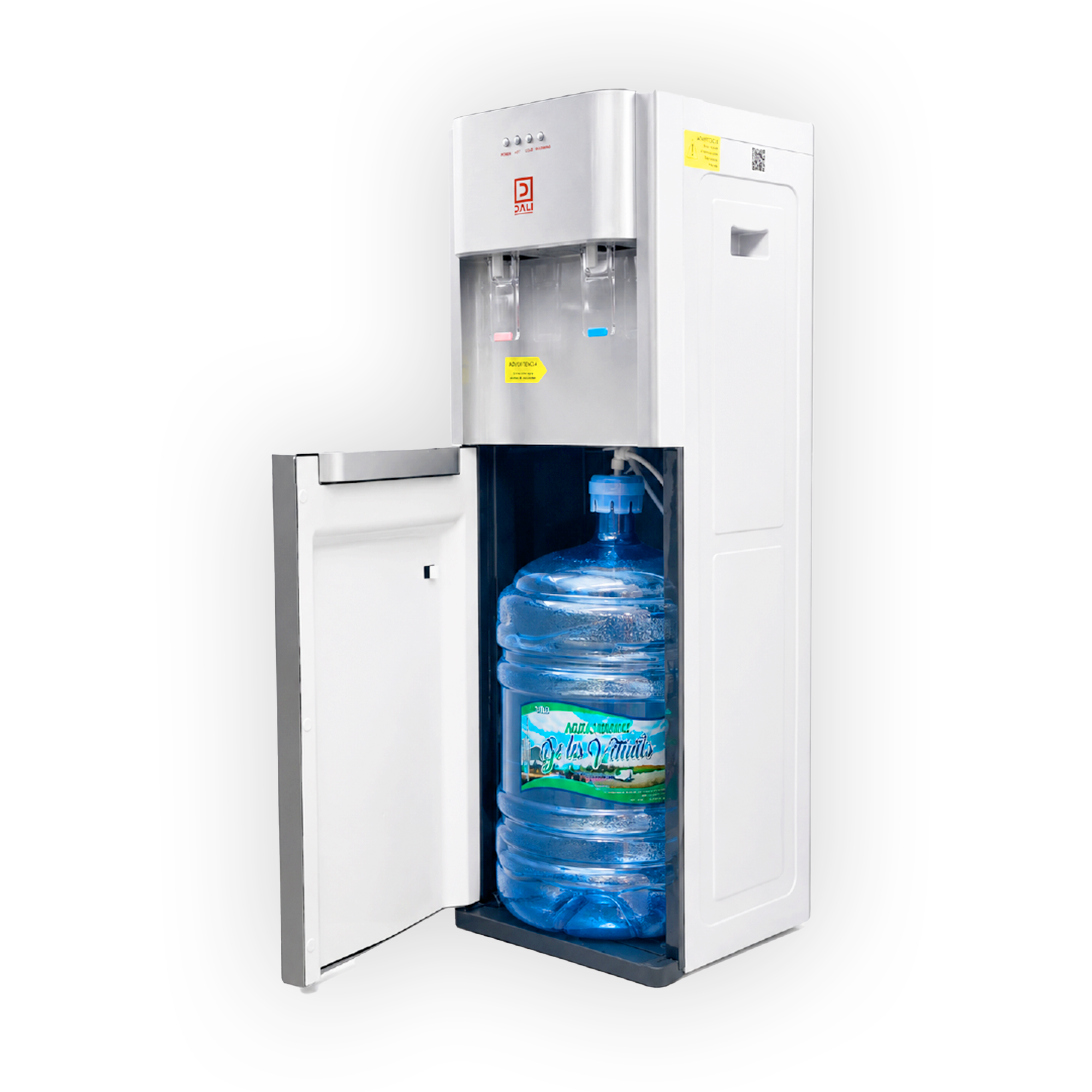 Dispensador de agua caliente y fría con botellón